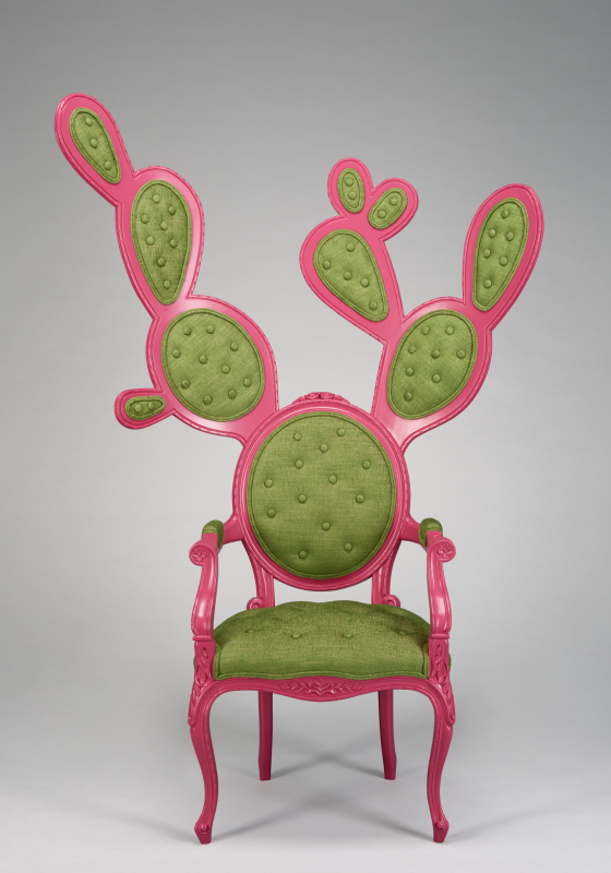 Prickly Pair Chair, Gentleman Style