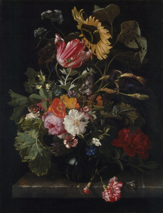 Bouquet of Flowers in a Vase