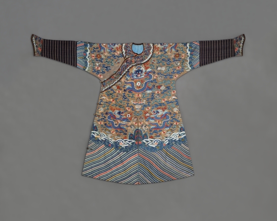 Manchu Man’s Semiformal Court Robe