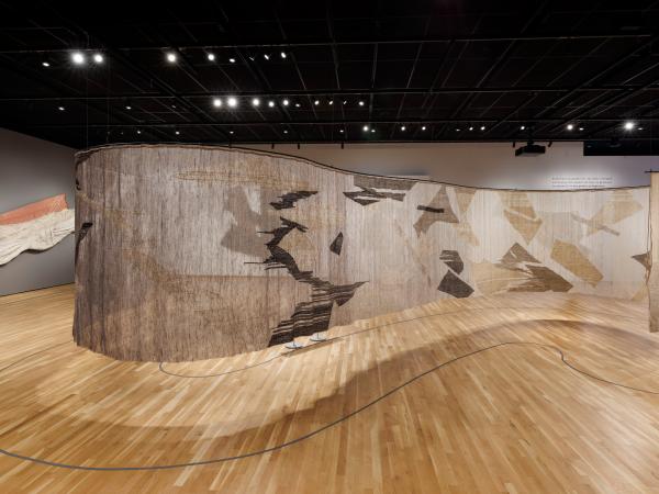 Gallery view of the Confluence of Nature: Nancy Hemenway Barton exhibition.